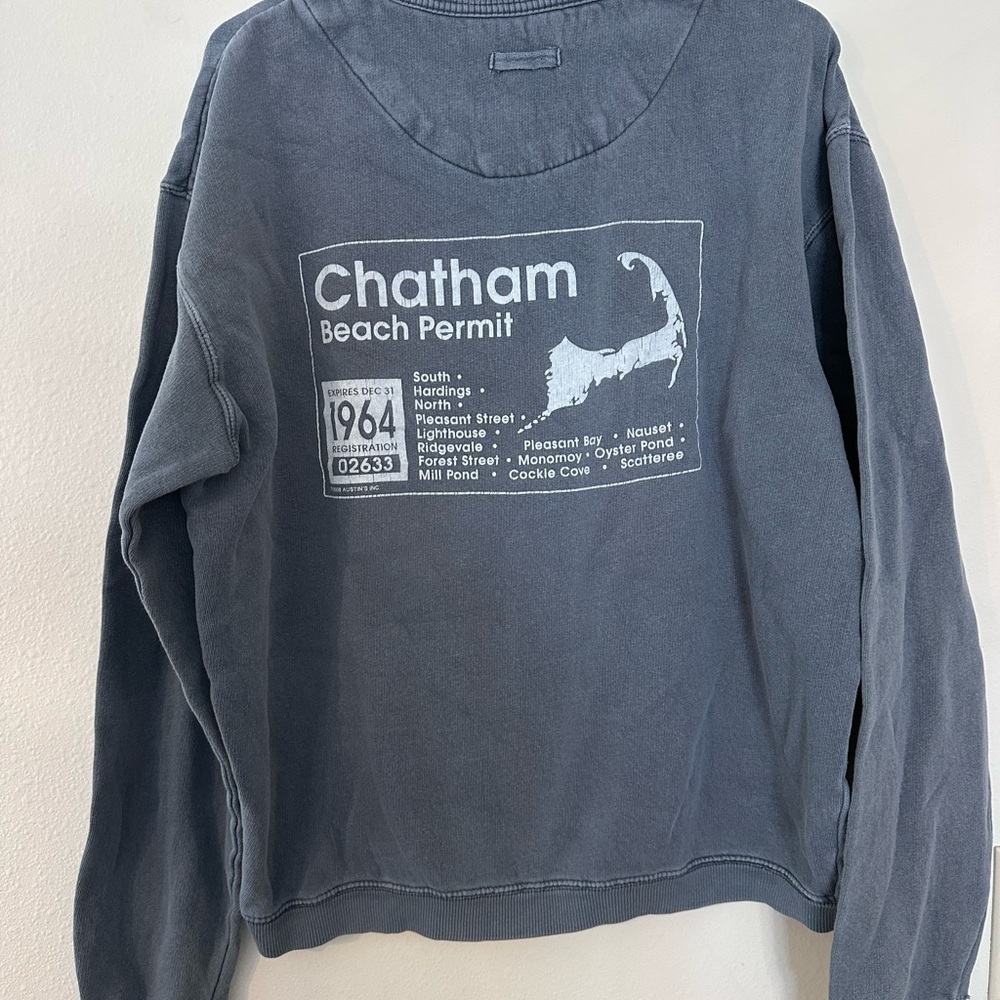 Austin Clothing Co. Blue Crew Neck Sweater - Picture 3 of 3